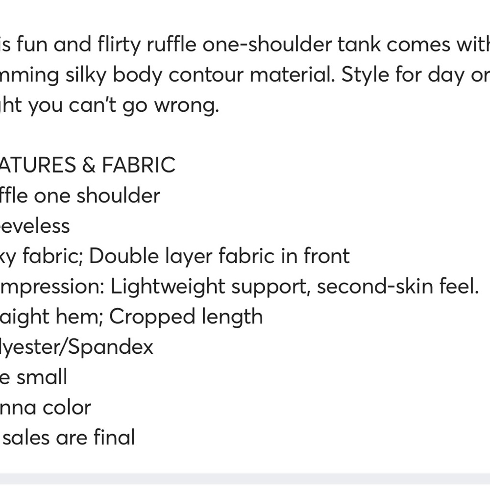 One-Shoulder Ruffle Top - Rust - Picture 5 of 5